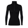 Koszulka damska ICEBREAKER TECH 260 LS HALF ZIP