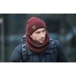Czapka BUFF KNITTED RUTGER / MAROON