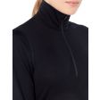 Koszulka damska ICEBREAKER OASIS LONG SLEEVE HALF ZIP