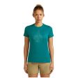 Koszulka damska merino ICEBREAKER TECH LITE III SS HIKE PATH