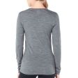 Koszulka damska ICEBREAKER OASIS V LONG SLEEVE