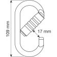 Karabinek CAMP OVAL PRO 3LOCK STALOWY