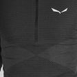 Koszulka męska SALEWA ZEBRU RESPONSIVE HALF ZIP LONG SLEEVE