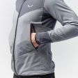 Kurtka męska SALEWA AGNER HYBRID PL / DST FZ HOODY