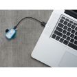 Lampka rowerowa przednia BLACKBURN CLICK USB 60 LUM / CZARNA