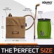 Bukłak z pokrowcem SOURCE TACTICAL GEAR KANGAROO 1L BLACK