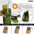 Bukłak z pokrowcem SOURCE TACTICAL GEAR KANGAROO 1L BLACK