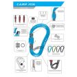 Karabinek CAMP HMS ATOM LOCK / BLACK