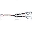 Lonża CAMP Y SHOCK ABSORBER REWIND 175CM ALU MGO