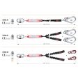 Lonża CAMP Y SHOCK ABSORBER REWIND 175CM ALU MGO
