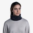 Chusta BUFF WOOL LIGHTWEIGHT SOLID GREY