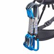 Zestaw ekspresów wspinaczkowych CLIMBING TECHNOLOGY LIME SET NY ANTHRACITE/ELECTRIC BLUE 6x12cm