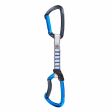 Zestaw ekspresów wspinaczkowych CLIMBING TECHNOLOGY LIME SET NY ANTHRACITE/ELECTRIC BLUE 6x12cm