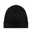  Czapka BUFF HEAVYWEIGHT WOOL SOLID BLACK