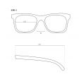 Okulary GOG PERSEUS / MATT GREY - RED (E501-2)