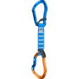 Zestaw ekspresów wspinaczkowych CLIMBING TECHNOLOGY MORFO SET UL PRO BLUE-ORANGE 12CM