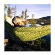 Hamak GRAND TRUNK DOUBLE PRINT NYLON + STRAPS GREEN MAMBA