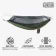 Hamak z moskitierą GRAND TRUNK SKEETER BEETER XT OLIVE