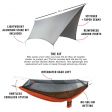 Hamak z moskitierą + tarp GRAND TRUNK AIR BIVY ALL - WEATHER SHELTER 
