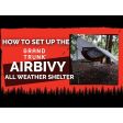 Hamak z moskitierą + tarp GRAND TRUNK AIR BIVY ALL - WEATHER SHELTER 