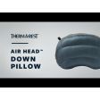 Poduszka dmuchana THERM-A-REST AIR HEAD DOWN PILLOW MIDNIGHT PRINT / LARGE