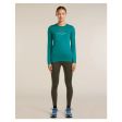 Koszulka damska merino ICEBREAKER OASIS LONG SLEEVE SUNRISE 
