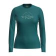 Koszulka damska merino ICEBREAKER OASIS LONG SLEEVE SUNRISE 