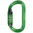 Karabinek CAMP OVAL XL 2LOCK GREEN
