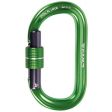 Karabinek CAMP OVAL XL LOCK GREEN