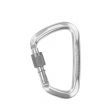 Karabinek CLIMBING TECHNOLOGY LARGE CF SCREW GATE / SILVER