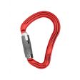Karabinek DMM BOA 30kN LS / RED