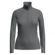Koszulka damska ICEBREAKER OASIS LONG SLEEVE HALF ZIP / GRITSTONE 