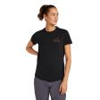 Koszulka damska merino ICEBREAKER COOL-LITE SPHERE III SS TEE ACROSS