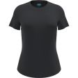 Koszulka damska merino ICEBREAKER COOL-LITE SPHERE III SS TEE / CARBO HEATHER