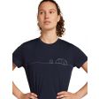 Koszulka damska merino ICEBREAKER TECH LITE SS TEE SINGLE LINE CAMP