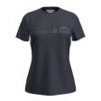 Koszulka damska merino ICEBREAKER TECH LITE SS TEE SINGLE LINE CAMP