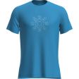 Koszulka męska merino ICEBREAKER COOL-LITE SPHERE III SS TEE FUSION