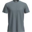 Koszulka męska merino ICEBREAKER TECH LITE SS TEE SINGLE LINE CAMP