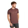 Koszulka męska merino ICEBREAKER TECH LITE SS TEE SINGLE LINE CAMP
