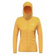 Kurtka damska SALEWA ORTLES HYBRID TIROLWOOL HOODY / GOLD