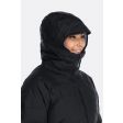 Kurtka damska RAB VALIANCE WATERPROOF DOWN PARKA / DEEP INK Kurtka damska RAB VALIANCE WATERPROOF DOWN PARKA / DEEP INK