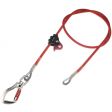 Lonża regulowana stalowa CAMP SAFETY CABLE ADJUSTER SWIVEL ALU HOOK