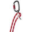 Lonża ROCK EMPIRE STAND RED 100 CM