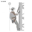 Lonża stabilizująca CLIMBING TECHNOLOGY FINCH+ SHELTER 5M