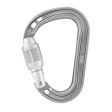 Karabinek PETZL ROCHA SCCREW LOCK GREY M027AA01