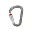 Karabinek PETZL ATTACHE SCREW LOCK GREY M038AA01