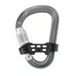 Karabinek PETZL ATTACHE BAR SCREW LOCK GREY M038CA00