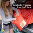 Materac dwuosobowy KLYMIT INSULATED DOUBLE V ORANGE