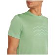 Koszulka męska merino ICEBREAKER COOL-LITE SPHERE III SS TEE ACROSS