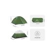 Namiot NATUREHIKE BLEIK 2 TYPE A / FOREST GREEN
